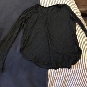 Lululemon dark gray yogini sz 6